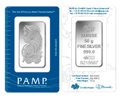 50g Silver Bars