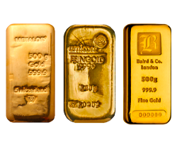 500g Gold Bars