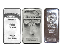 500g Silver Bars