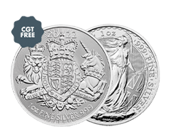 CGT Free Silver Coins