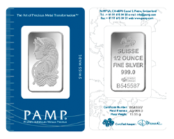Half Ounce Silver Bars
