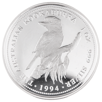 1994 Kangaroo Silver $1 Coin Australia Queen Elizabeth One Ounce 1oz