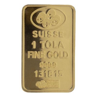 Pamp 11.64g Gram One Tola Gold Bar