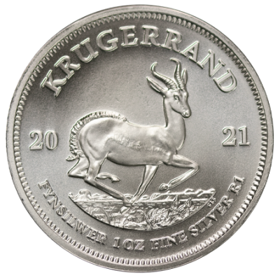 2021 1 Ounce Silver Krugerrand Uk Bullion