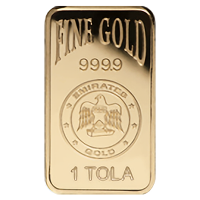 Emirates Gold 1 Tola Gold Bar 1t Gold Bar Ukbullion