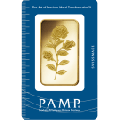 100g Rosa Gold Bar | Certified | PAMP Suisse 