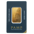 1oz Gold Minted Bar | PAMP Suisse 
