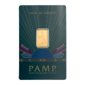 2.5g Lady of Liberty Gold Bar | PAMP Suisse 