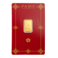 2.5g Lucky Cat Gold Bar | PAMP Suisse