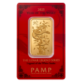 2025 1oz Legend of the White Snake Gold Bar I PAMP Suisse