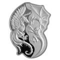 2 x 1oz Pure Silver Phoenix V Dragon Coin Set | PAMP Suisse