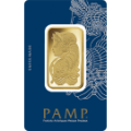 1oz Fortuna Gold Bar | Veriscan | PAMP Suisse 