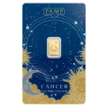 0.5g Zodiac Cancer Gold Bar | PAMP Suisse 