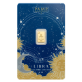 0.5g Zodiac Libra Gold Bar | PAMP Suisse 