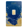 0.5g Zodiac Virgo Gold Bar | PAMP Suisse 