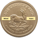 1/10oz Gold Krugerrand | Mixed Years | South African Mint