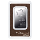 100g Platinum Bar | Valcambi