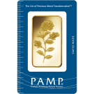 100g Rosa Gold Bar | Certicard | PAMP Suisse 