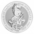 2021 10oz White Horse of Hanover Silver Coin | Queen's Beasts Collection | The Royal Mint