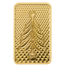 1g 'Merry Christmas' Gold Bar in Blister Pack | The Royal Mint