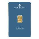 1g Kaaba Gold Bullion Bar | The Royal Mint