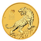 2022 2oz Lunar III Tiger Gold Coin | Perth Mint