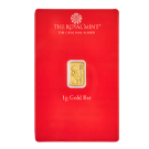 1g 'Henna' Gold Bar in Blister Pack | The Royal Mint