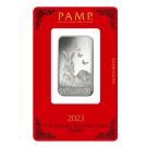 2023 10g Lunar Rabbit Silver Bar | Certicard | PAMP Suisse 