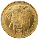 2023 1oz Big 5 Elephant Gold Coin | Rand Refinery