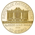 2025 1/10oz Gold Philharmonic | Austrian Mint 