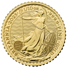 2025 1/10oz Gold Britannia Coin | The Royal Mint 