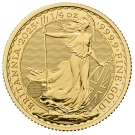 2025 1/4oz Gold Britannia Coin | The Royal Mint