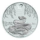 2025 1oz Year of the Snake Silver Coin I Australian Lunar Series III I The Perth Mint