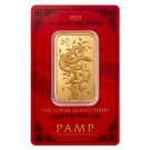 2025 1oz Legend of the White Snake Gold Bar I PAMP Suisse