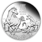 2026 1oz Year of the Horse Silver Coin I Australian Lunar Series III I The Perth Mint