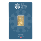 5g Britannia Gold Bar (New Design) | The Royal Mint