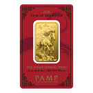 2026 1oz Year of the Horse Gold Bar | Lunar Legend Series I PAMP Suisse