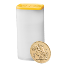 25x 2027 Gold Full Sovereign Coins in Tube | The Royal Mint