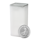 25 x 2027 1oz Silver Britannia Coins in a Tube I The Royal Mint