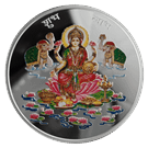 20 Gram Premium Silver Goddess Lakshmi (Valcambi, Switzerland)