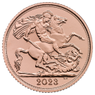 2023 UK Coronation Half Sovereign Gold Coin | The Royal Mint 