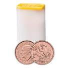 25x 2025 Gold Full Sovereigns in Tube | The Royal Mint 
