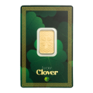 2026 5g Lucky Charm Four-Leaf Clover Gold Bar I PAMP Suisse