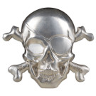 2022 5oz Treasure Island Skull Silver Coin