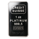 1oz Platinum Bar | Credit Suisse 