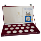 1981 Silver Commemorative Coin Collection (The Royal Marriage)