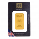 1/2oz Gold Bar | Baird & Co