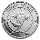 Harry Potter | 1oz Round | Pure Silver Sickle