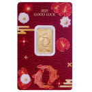 2025 5g Good Luck Koi Fish Gold Bar in Blister | PAMP Suisse
