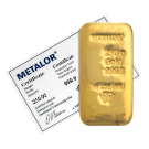 250g Gold Cast Bar | Metalor 